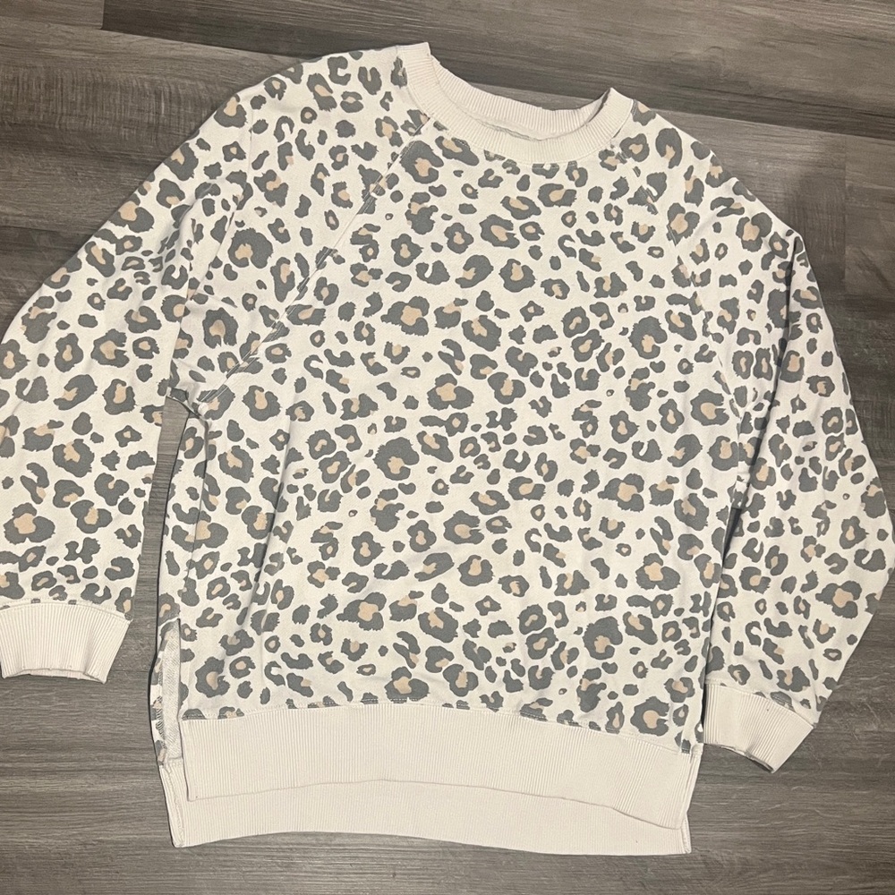 American Eagle Outfitters Animal Print Sweater